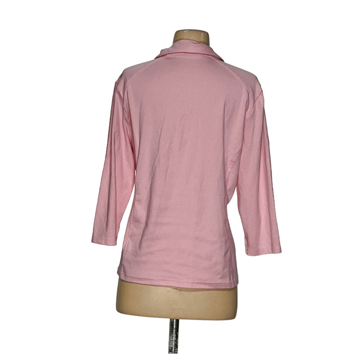 Tommy Hilfiger Pink Cotton Blouse XL