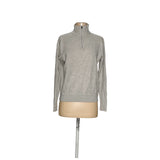 Banana Republic Gray Merino Wool Henley Sweater - Women's S