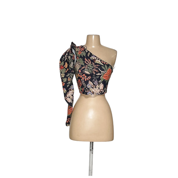 ZARA Multicolor Polyester Blouse