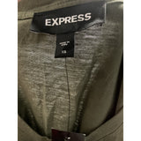 Express Green Cotton Blouse