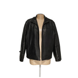 Jos. A. Bank Black Leather Jacket XL