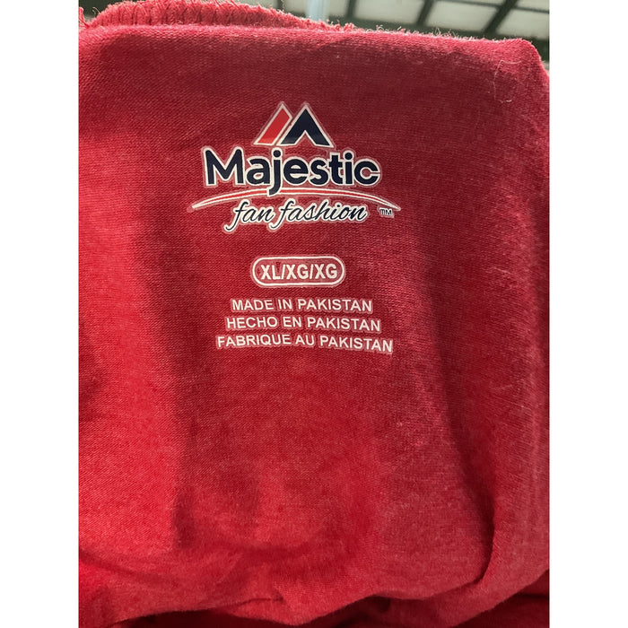 Majestic Women's Red Cotton Activewear Top