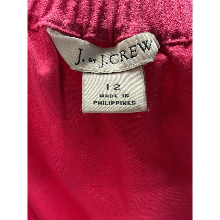 J. CREW Pink Linen Mini Skirt - Size 12