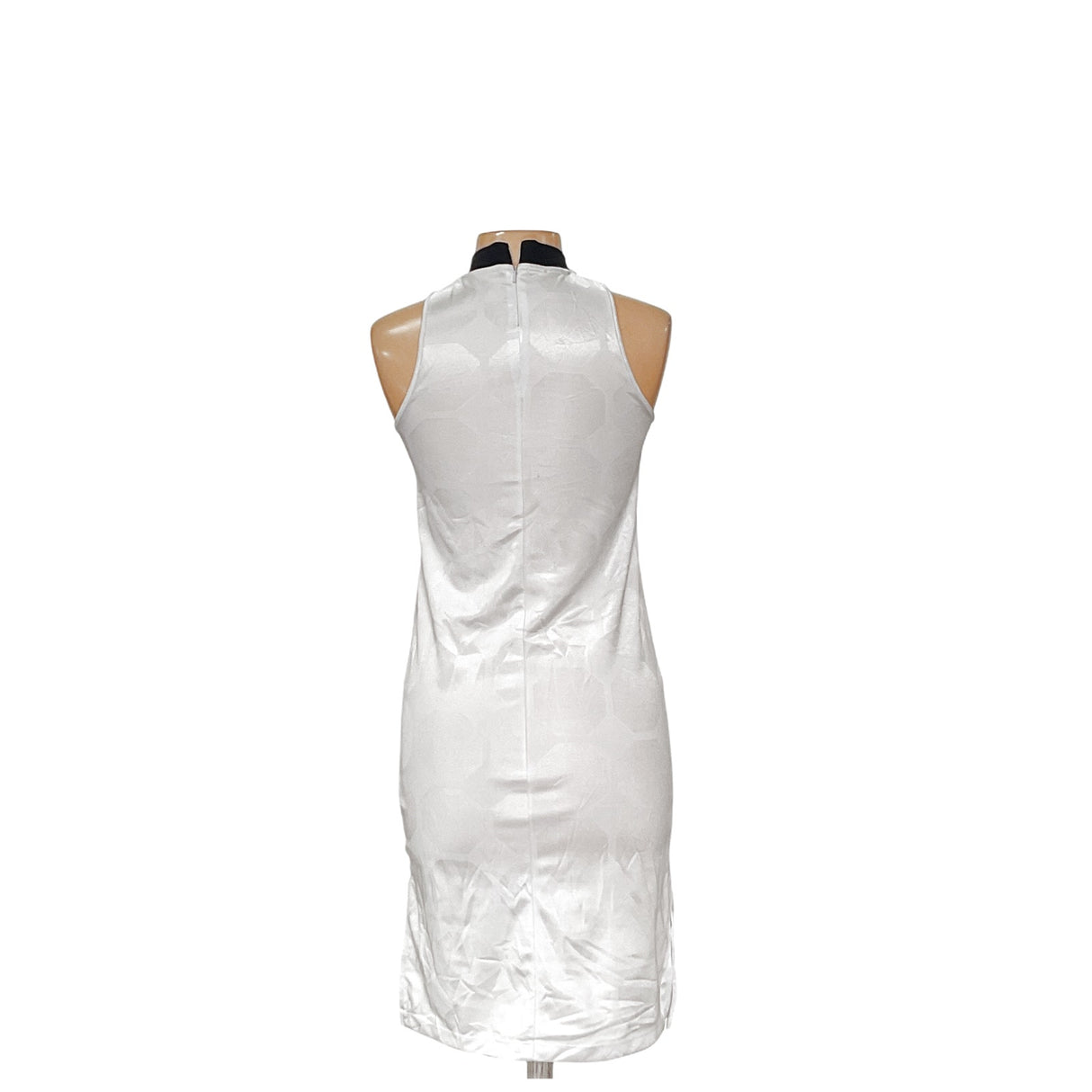 adidas White Shift Midi Dress XS