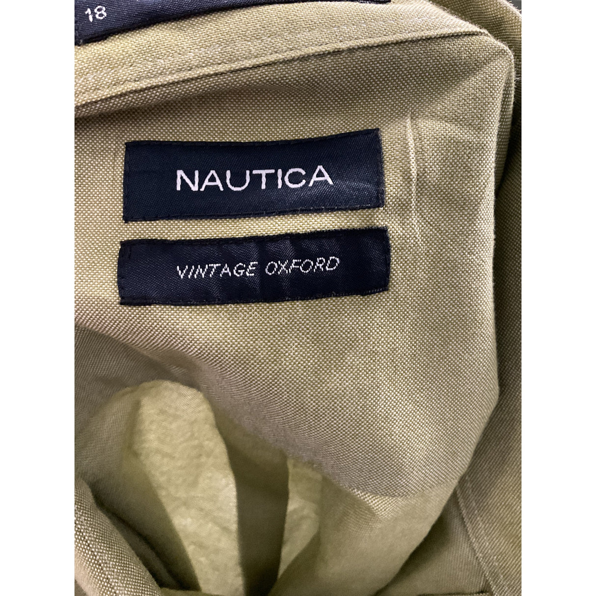 Nautica Green Men's Button-Up Shirt