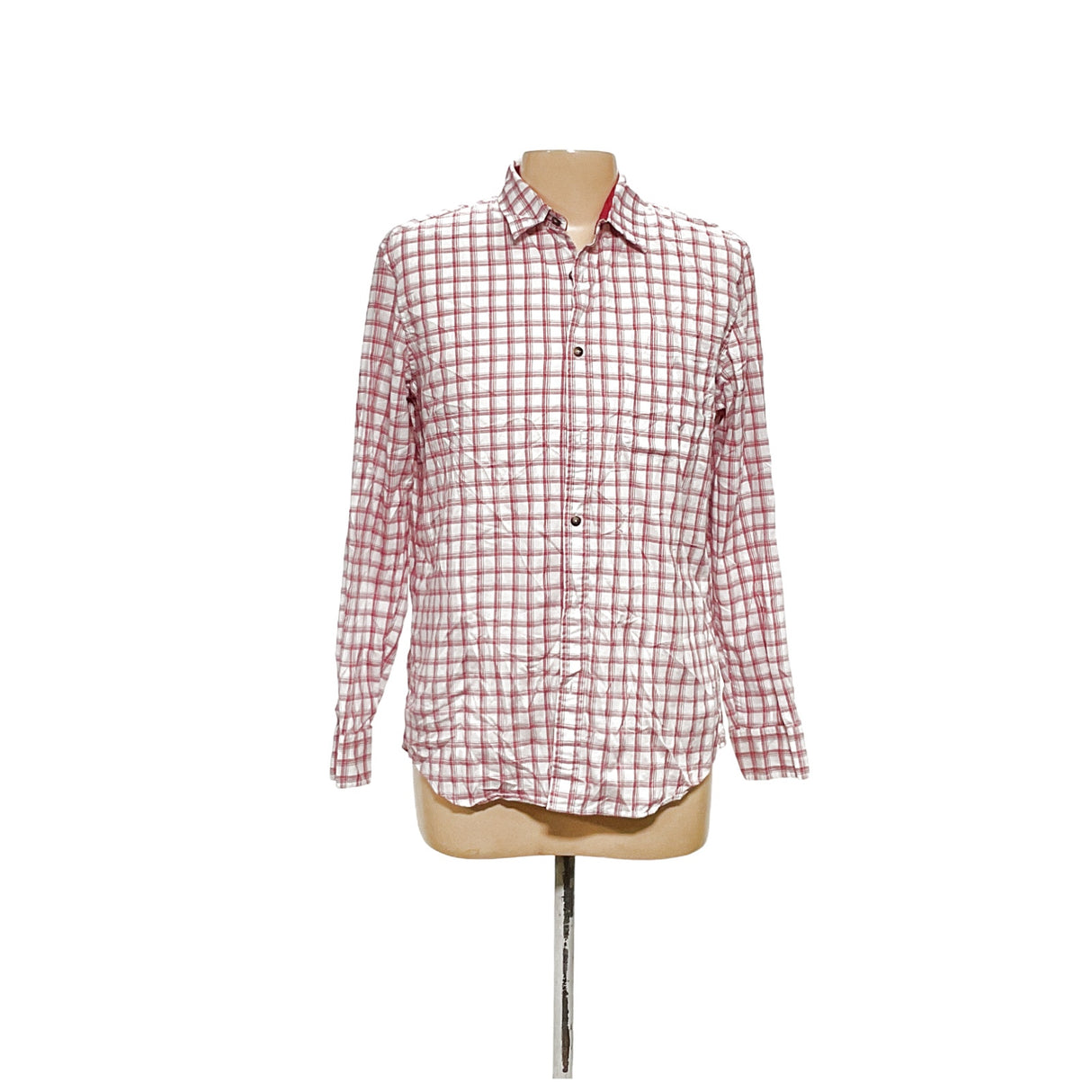 Banana Republic Multicolor Plaid Button-Down Shirt