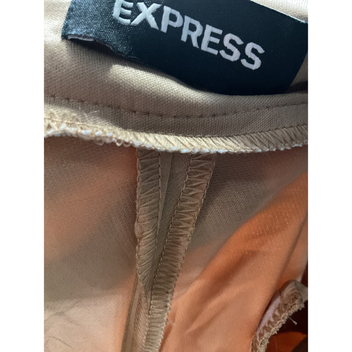 Express Brown Ankle Pants 8R