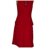 Nanette Lepore Red Sheath Dress, Size 4