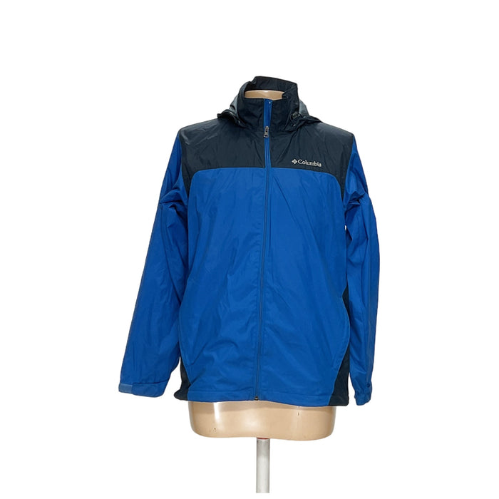 Columbia Men's Blue Windbreaker Jacket - Size M