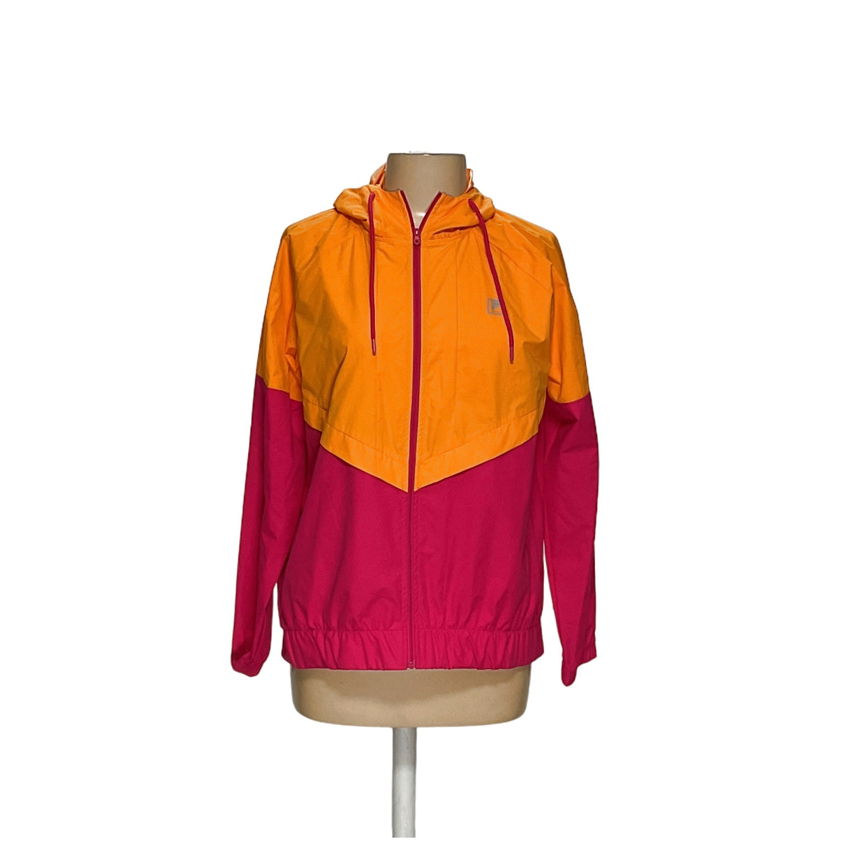 FILA Multicolor Windbreaker Jacket - Women's Size L