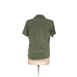 Columbia Men's Green Short Sleeve Button-Up Shirt