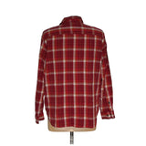 Columbia Men's Red Button-Down Shirt - XL