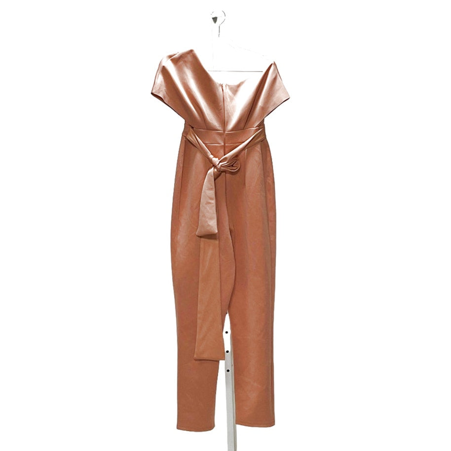 ASOS Women's Pink Jumpsuit - Size 4