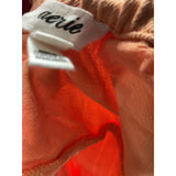 Aerie Orange Cotton Blend Mini Skirt