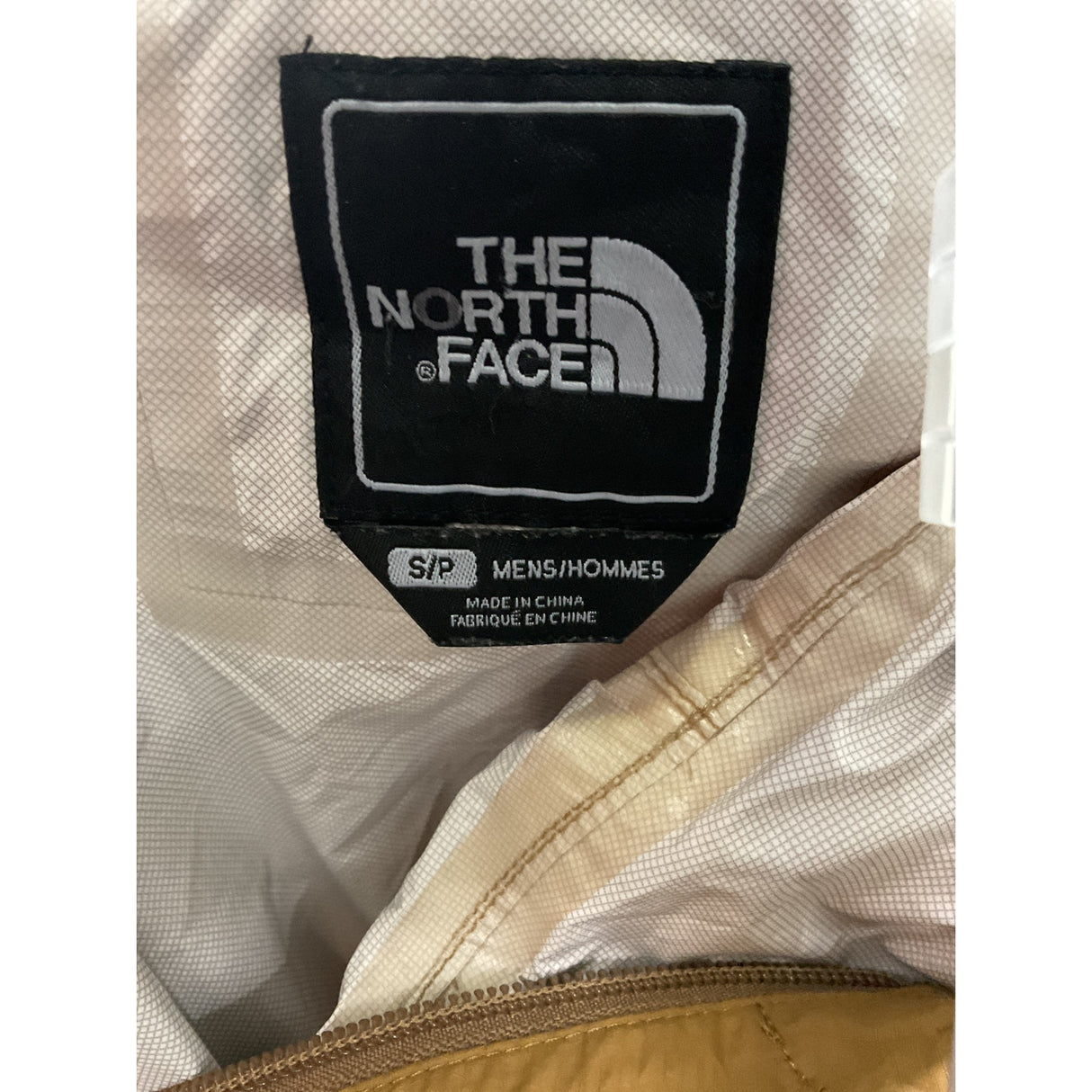 The North Face Men's Brown Windbreaker Jacket - Size S