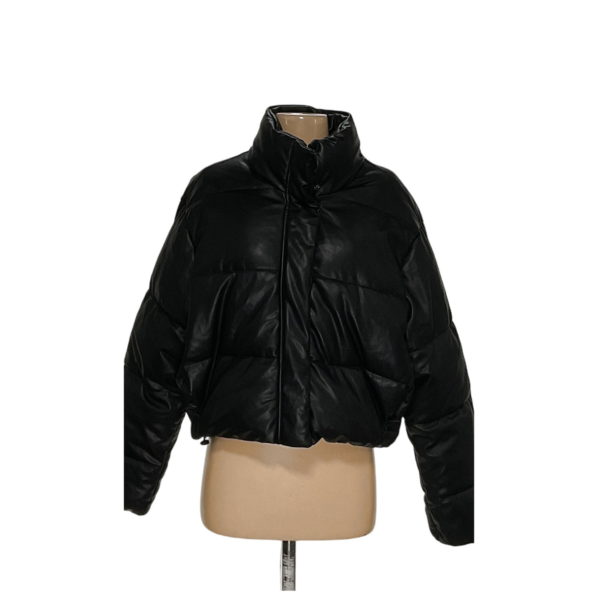 ZARA Black Quilted Jacket - Women's M