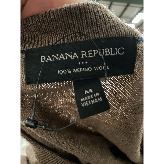 Banana Republic Brown Men's Pullover Sweatshirt