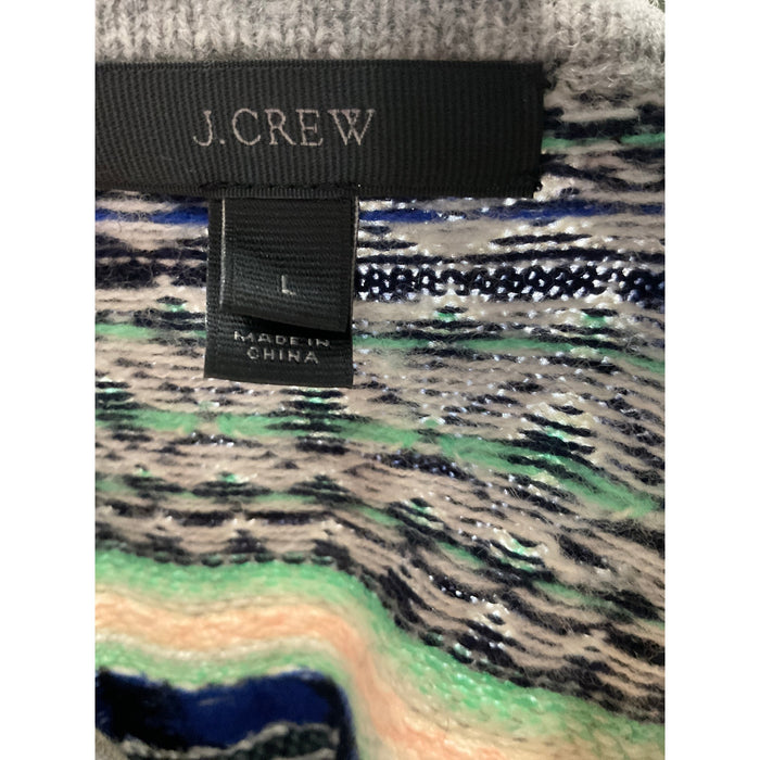 J.Crew Multicolor Wool Pullover Sweater