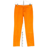 Calvin Klein Women's Yellow Cotton Ankle Pants - Size 4