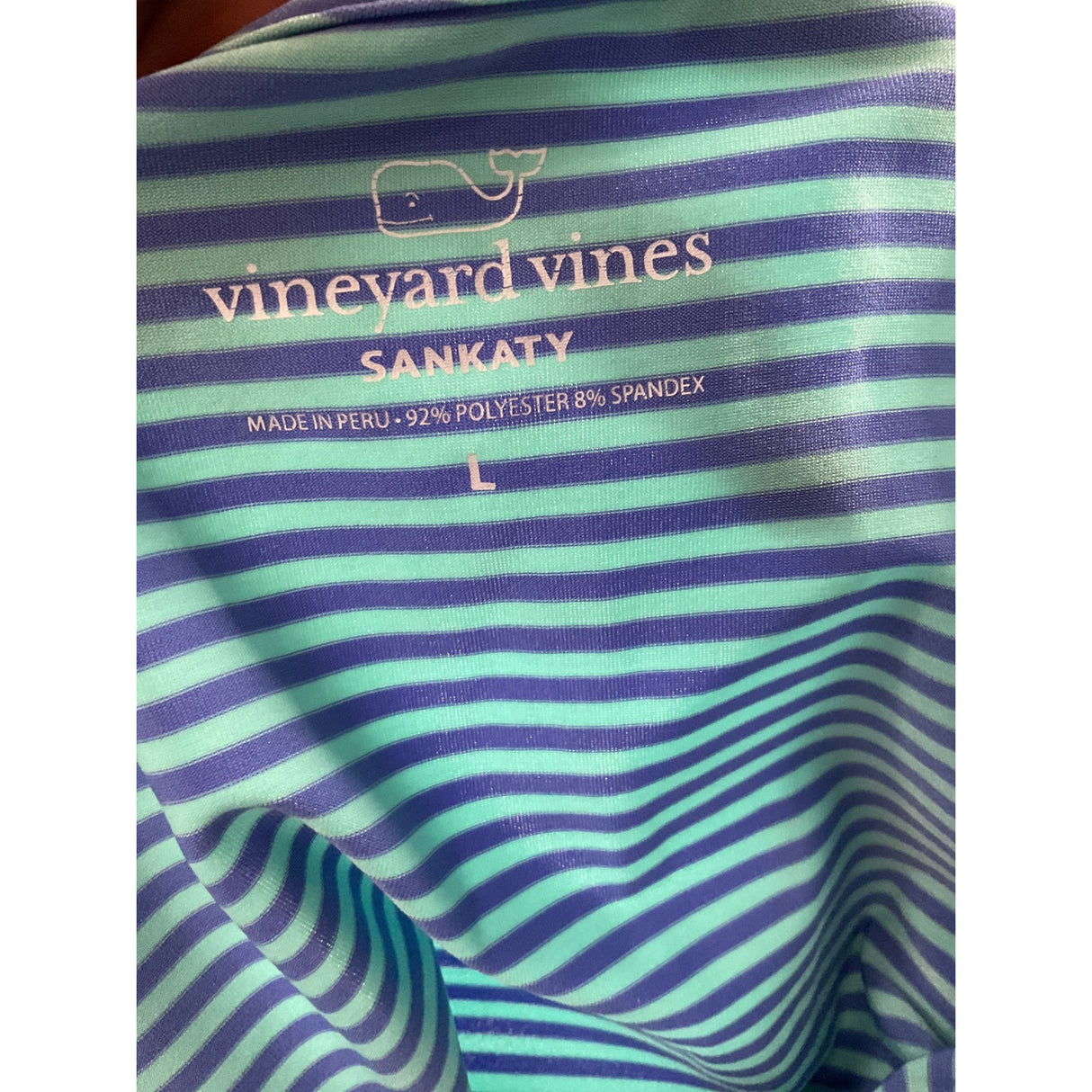 Vineyard Vines Blue A-Line Midi Dress