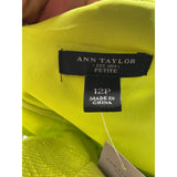 Ann Taylor Green A-Line Blouse, 12P