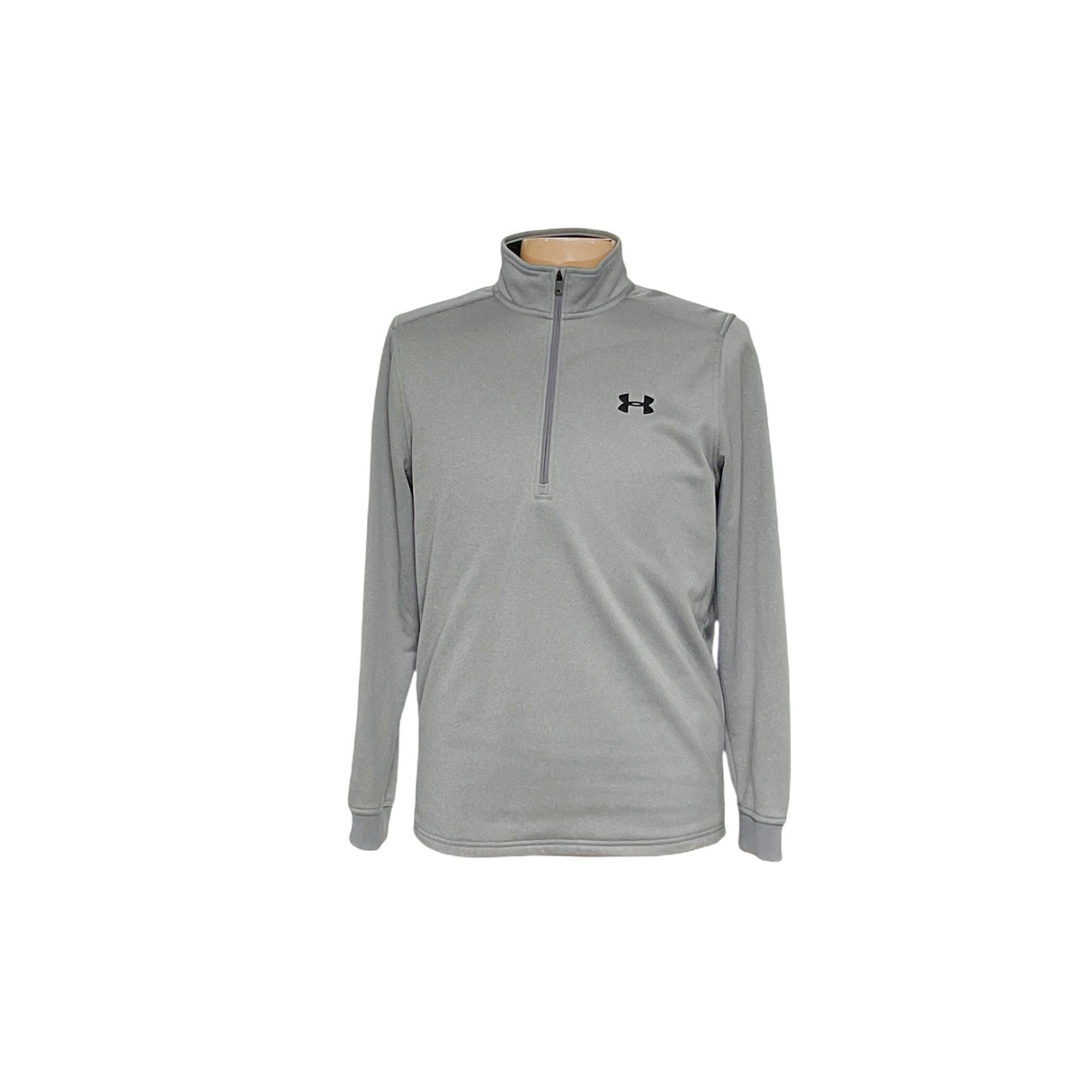 Under Armour Gray Henley Sweatshirt M