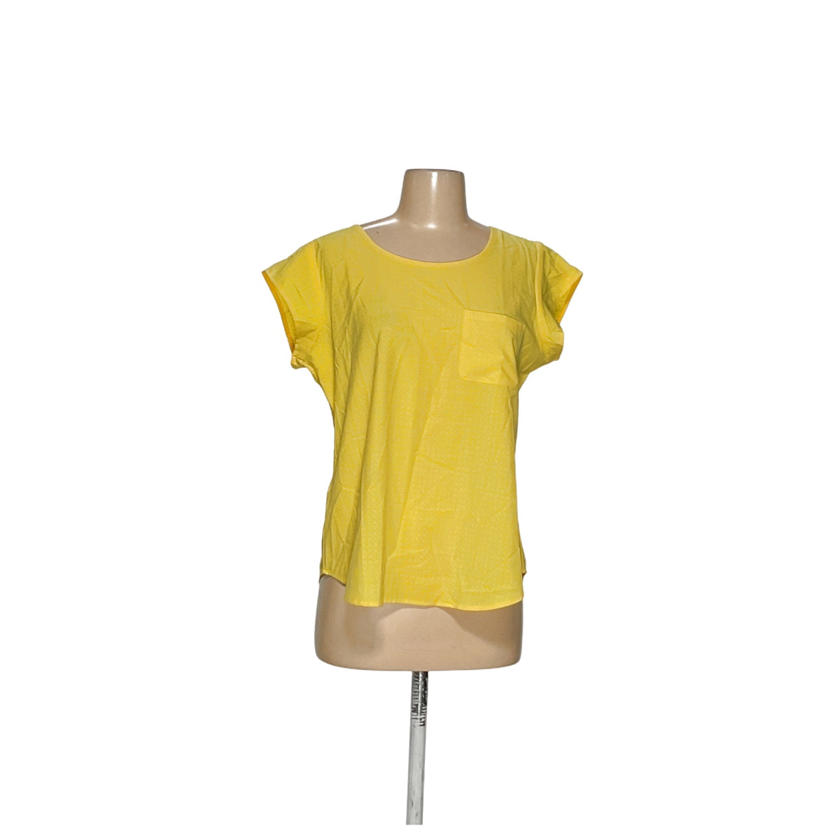 Ann Taylor Women's Yellow Polyester Blouse MP Size