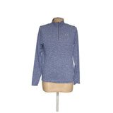 Men's Under Armour Blue Henley Sweatshirt - Size M