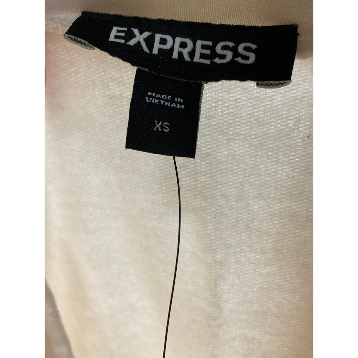 Express Beige Knit Blouse XS