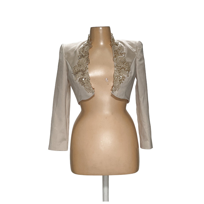 CACHET Beige Women's Shrug