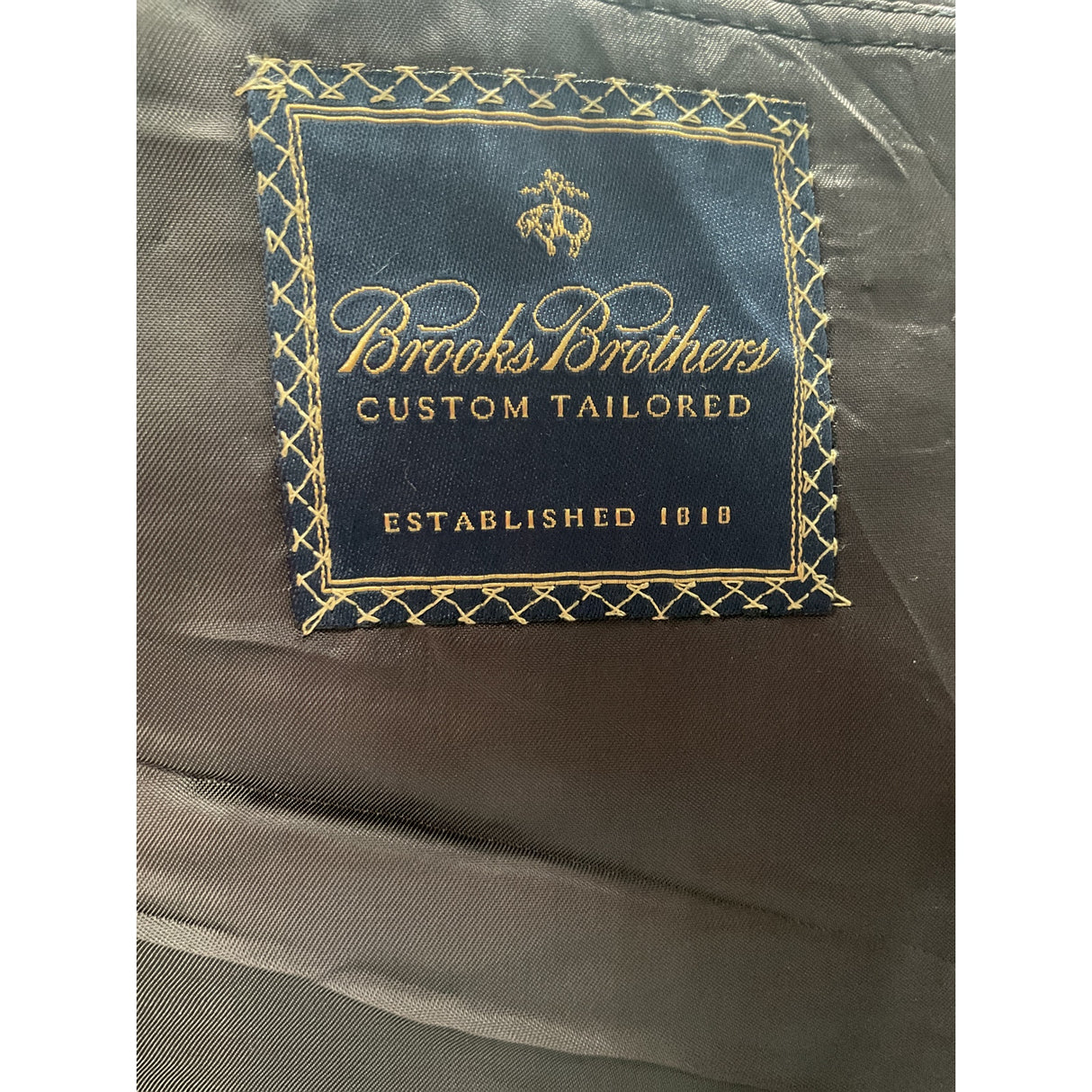 Brooks Brothers Men's Blue Blazer - Size L