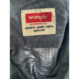 Wrangler Men's Blue Button-Up Shirt