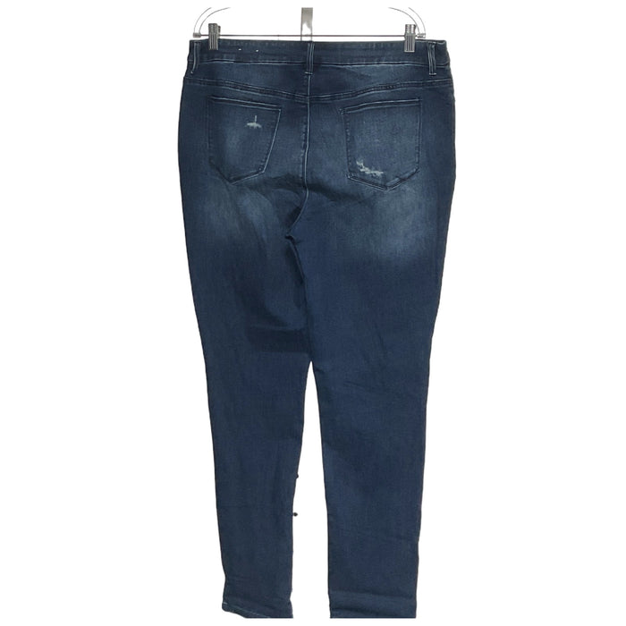 Chico's Blue Ankle Jeans