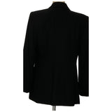 Le Suit Black Blazer Size 8