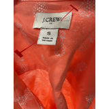 J. Crew Orange Linen Blouse