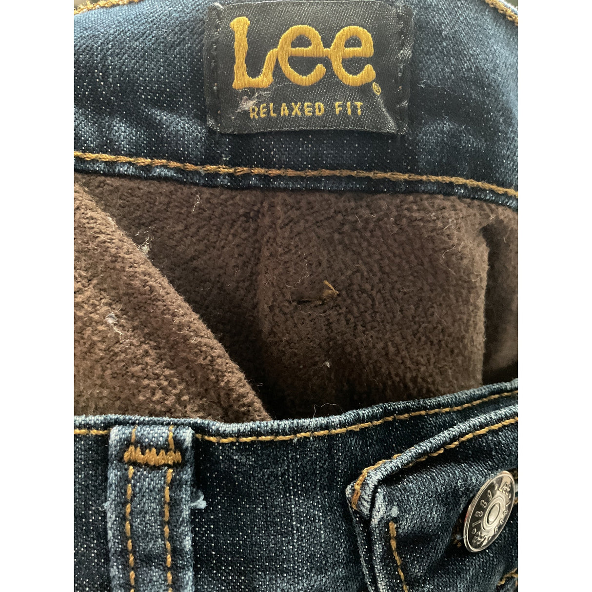 Blue Lee Men's Straight Jeans 32x33