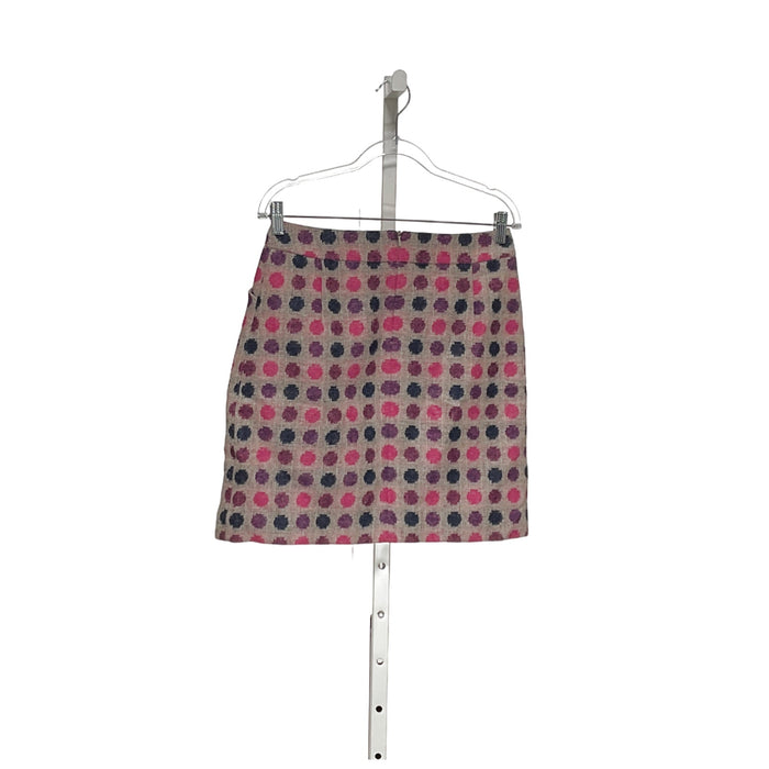 Boden Multicolor Wool Mini Skirt