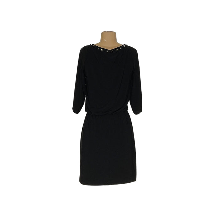 WHBM Black Blouson Dress XS