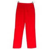 ZARA Red Women's Straight Pants - Size M