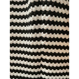 GUESS White Striped Midi Dress