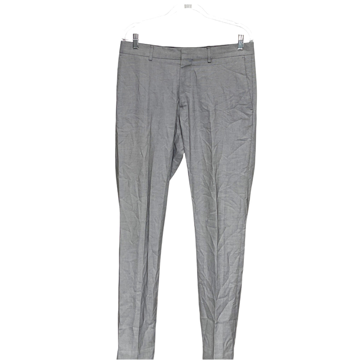 ZARA Men's Gray Graphic Print Tapered Pants