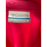 Columbia Pink Full Zip Sweater M