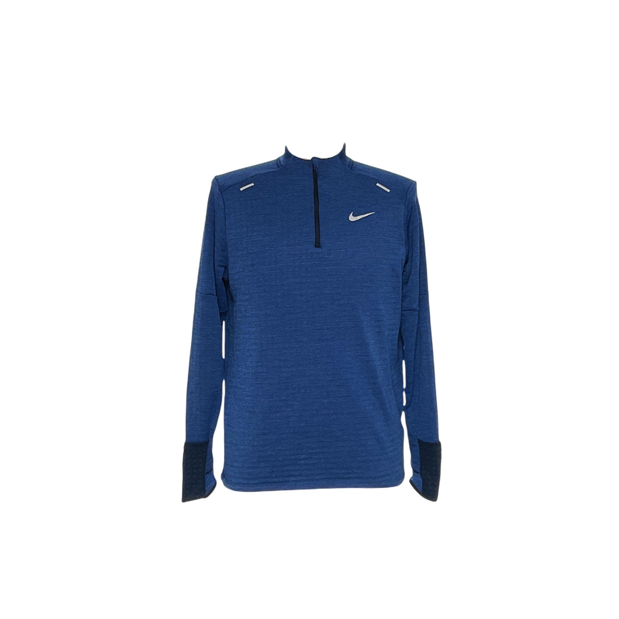 Nike Blue Men's Henley Sweatshirt L