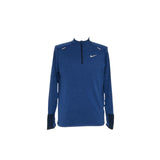 Nike Blue Men's Henley Sweatshirt L