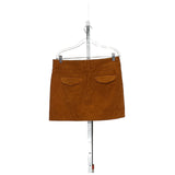 J. CREW Brown Mini Skirt Size 10