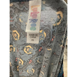 LuLaRoe Multicolor Canvas Blouse XS