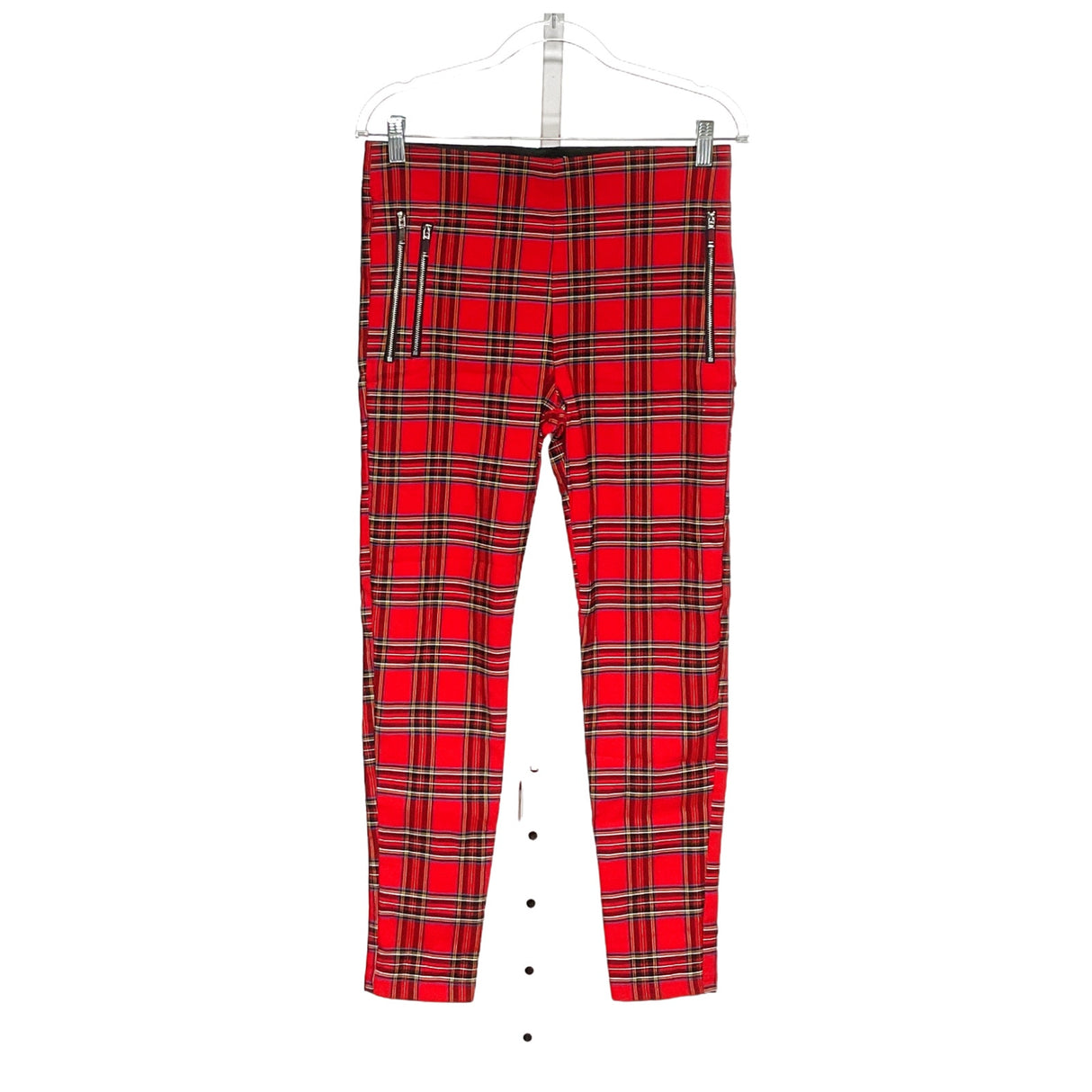 Zara Multicolor Plaid Jegging - Women's L