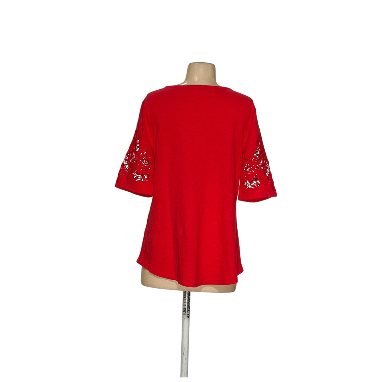 Charter Club Red Cotton Blouse - Women's M