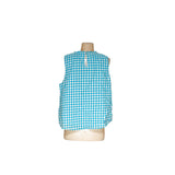 J. Crew Blue Gingham Blouse