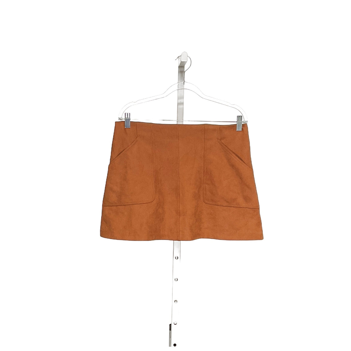 ZARA Brown Corduroy Mini Skirt